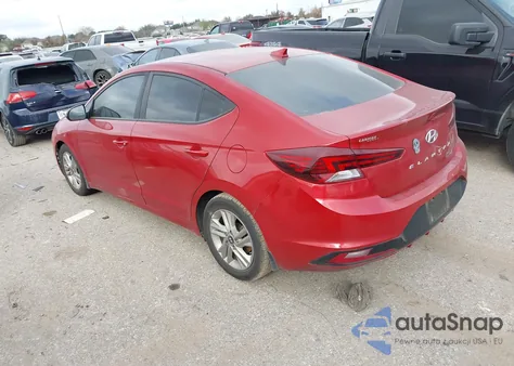 2019 Hyundai Elantra Sel из США, поврежденный, VIN 5NPD84LF9KH478599